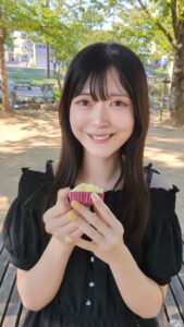 彼氏目線｜ひとくちあげる女性