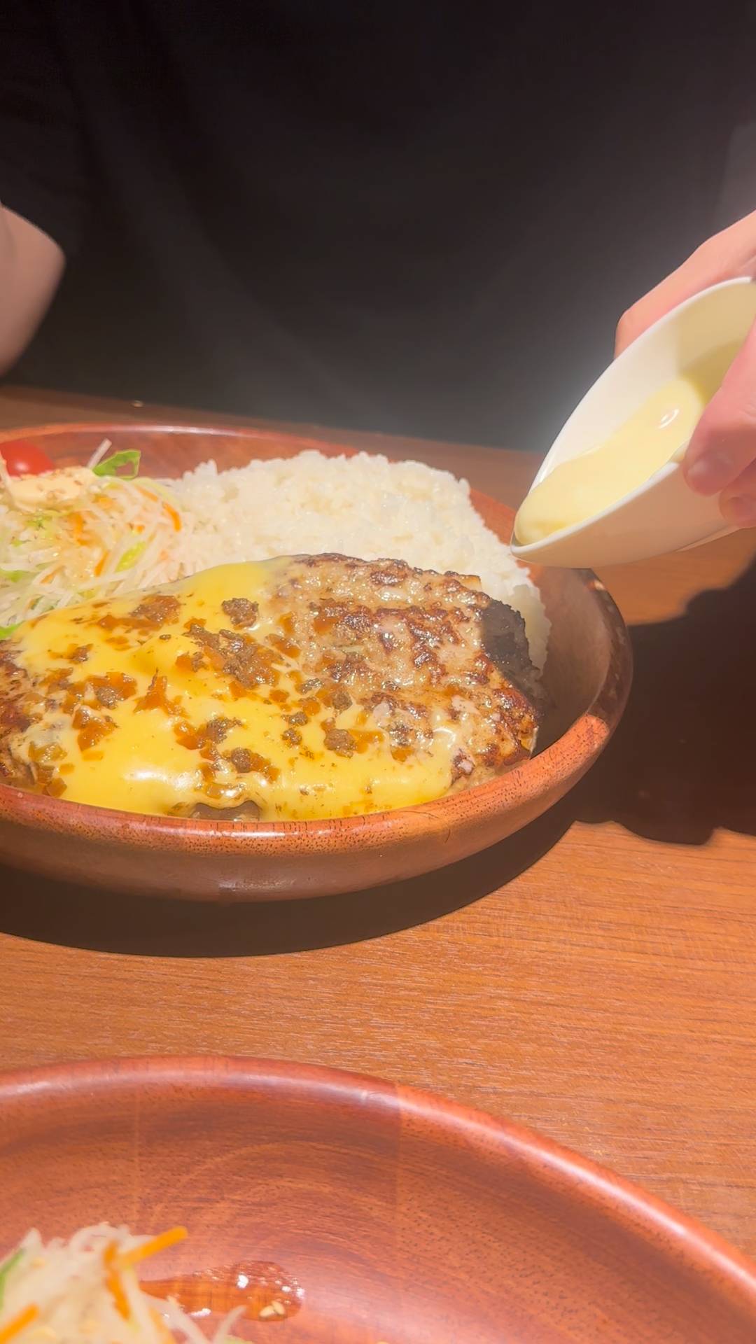 美味しそうなハンバーグ