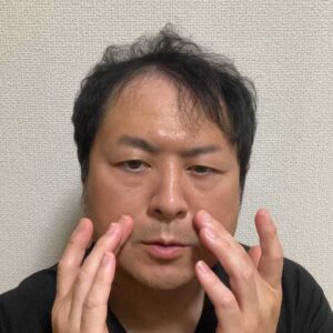 顔のたるみが気になる男性｜スキンケア｜悩み