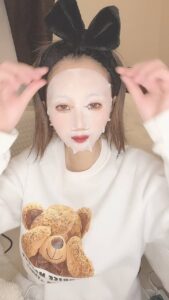 パックを外して透明感に感動｜スキンケア