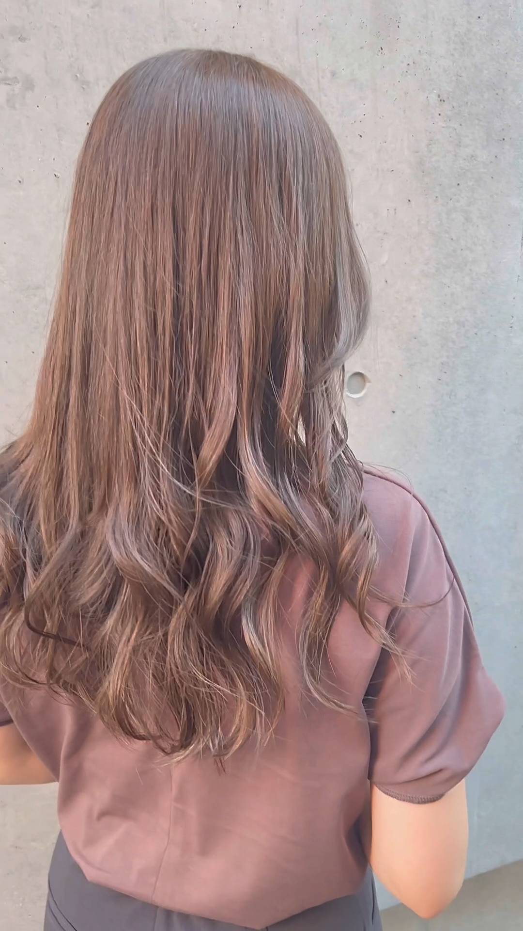 髪の毛 ヘアケア 他撮り　左右の画角で撮影