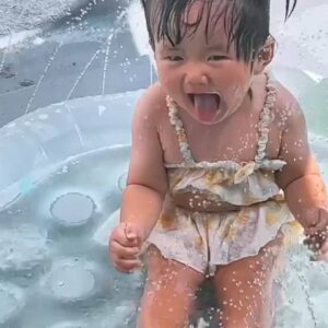 子供と水遊びプール｜育児｜子供｜幼児｜小学生｜子育て