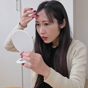 「テカリ酷くない?」｜声あり｜美容｜スキンケア｜おでこ